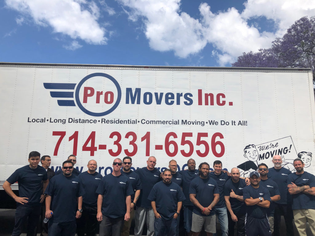 Team of insured and trained movers will handle your relocation to Irvine.
